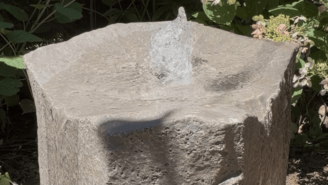 How to Install a DIY Pondless Water Feature in Under 2 Hours - Cheeky Garden