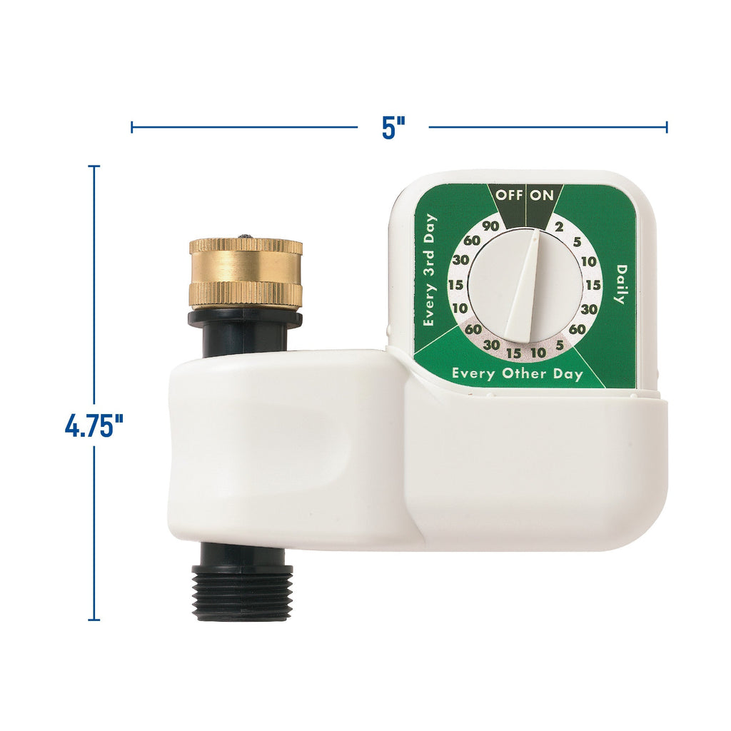 1-Outlet Automatic Single-Dial Hose Faucet Timer 62024 - Cheeky Garden