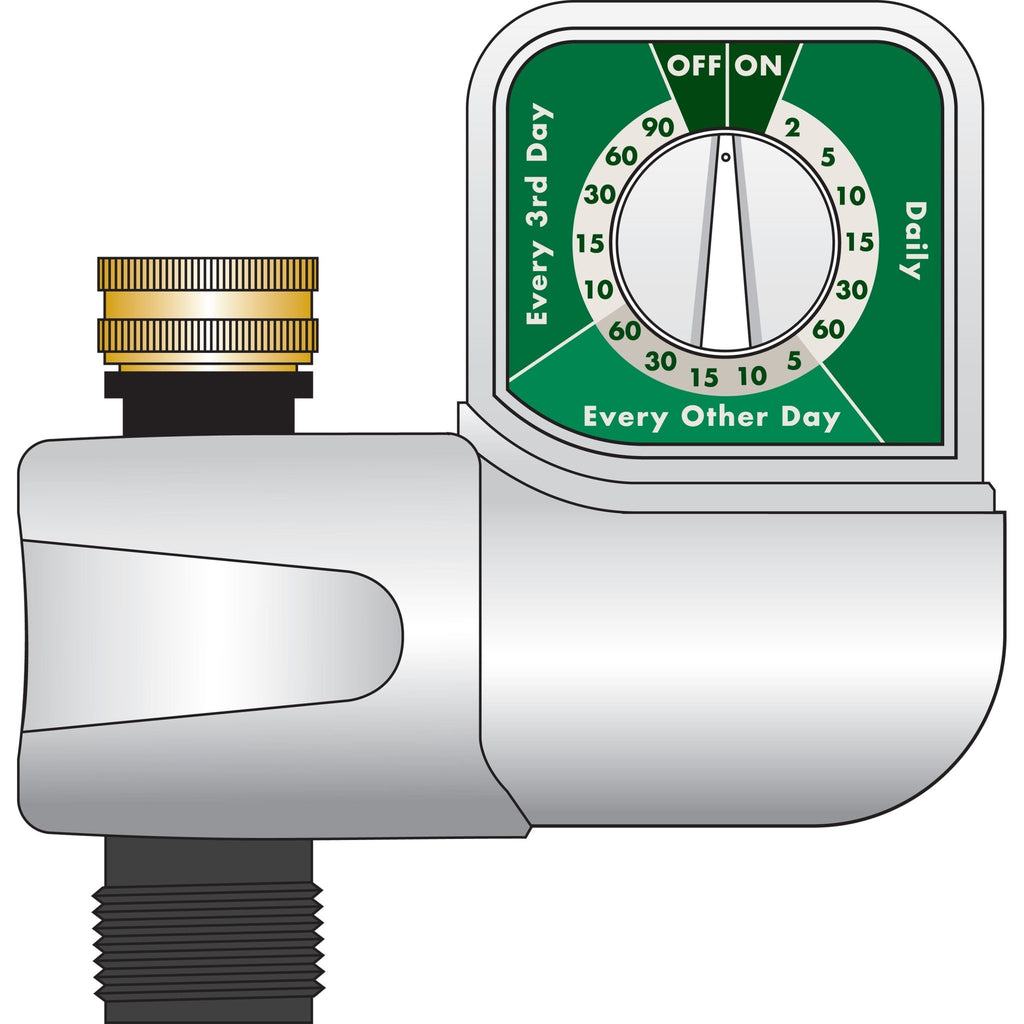 1-Outlet Automatic Single-Dial Hose Faucet Timer 62024 - Cheeky Garden