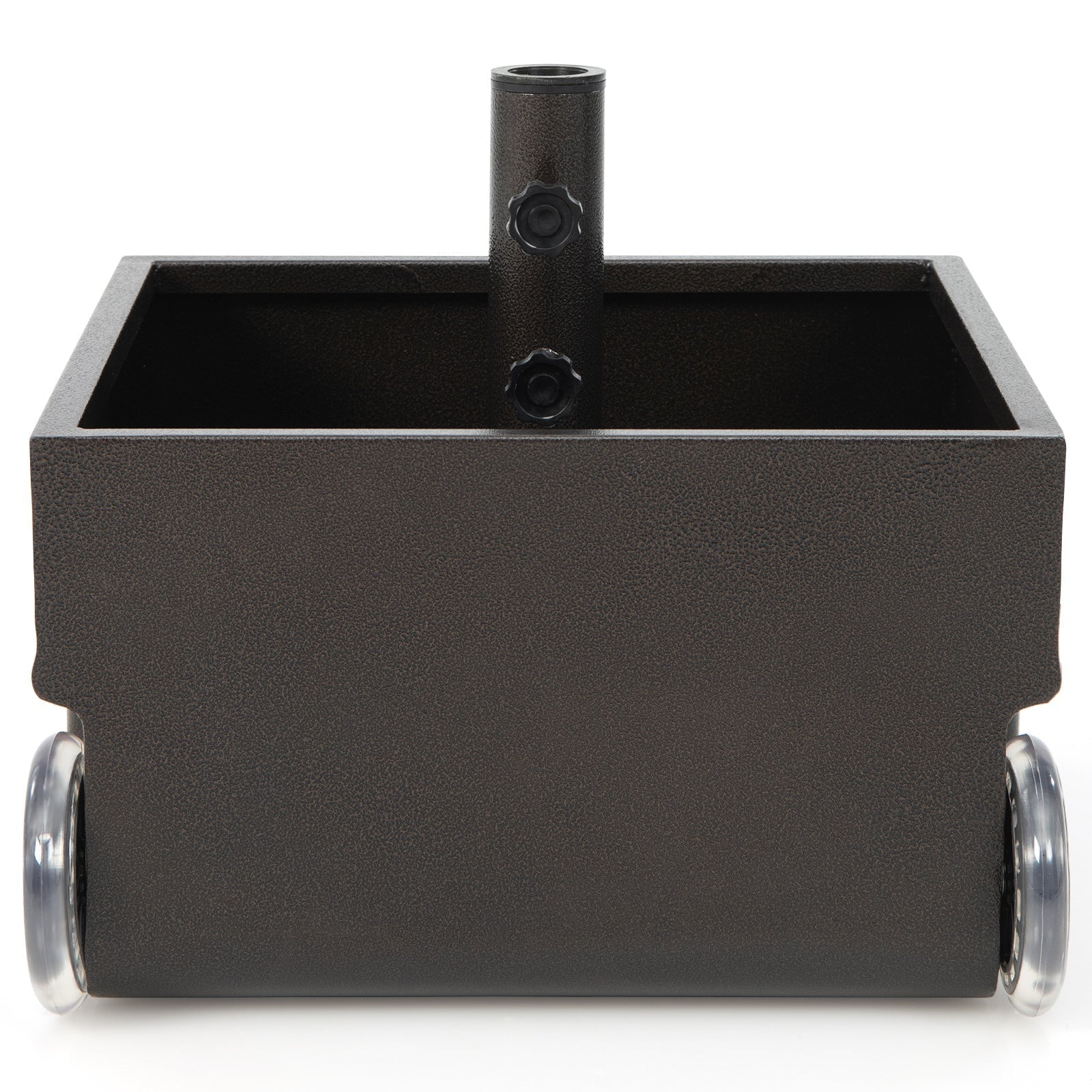 150 Pounds Patio Umbrella Base Stand Wheels Planter Outdoor - Cheeky Garden