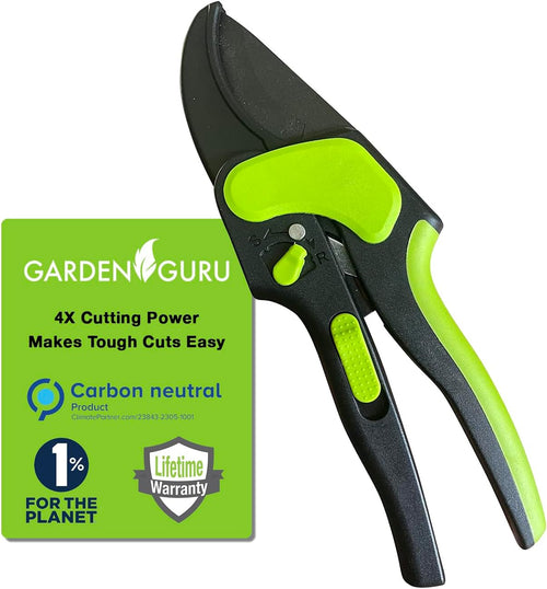 2-in-1 Ratchet Pruning Garden Shears Clippers - Cheeky Garden