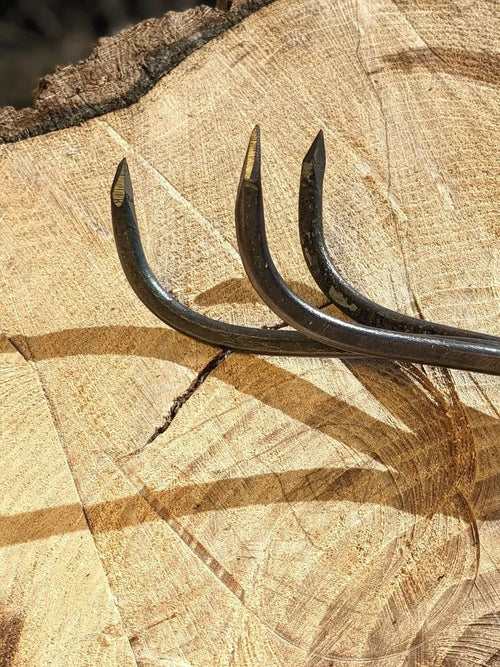 3 Tine Cultivator, Hand Forged Garden Tool, Lifetime Guarantee - Cheeky Garden