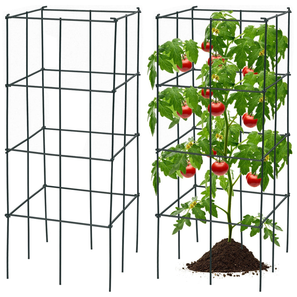 4 Pack Garden Trellis for Climbing Plants for Flower Vegetable - Cheeky Garden