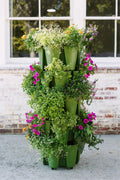 5 Tier GreenStalk Garden Original Vertical Planter - Basket Weave Texture - Cheeky Garden