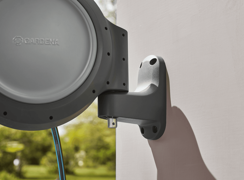 50 ft. Wall Mount Hose Reel with Frost Protection - Cheeky Garden