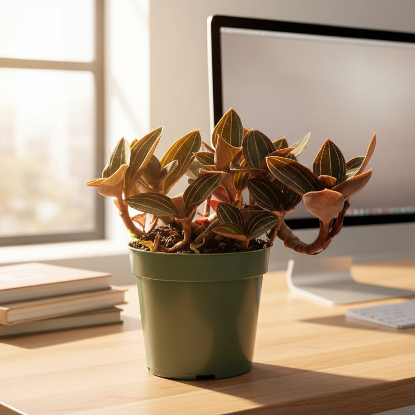 Jewel Orchid (Ludisia Discolor)