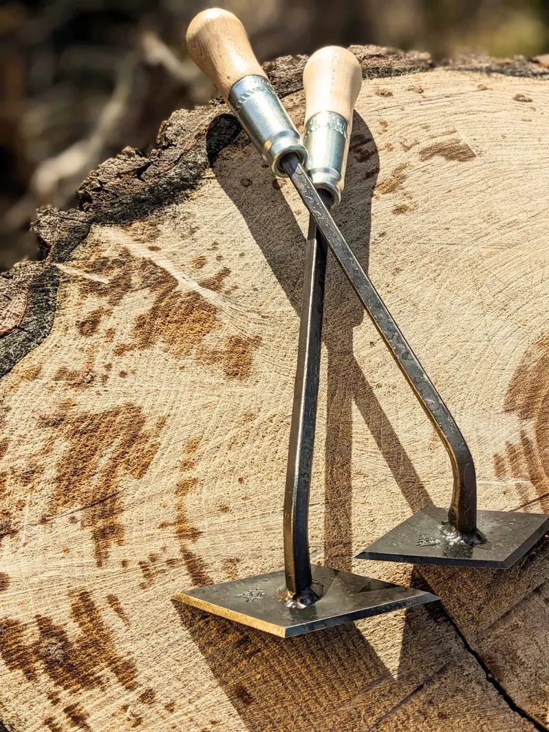 Scuffle Weeder, Hand Forged Garden Tool