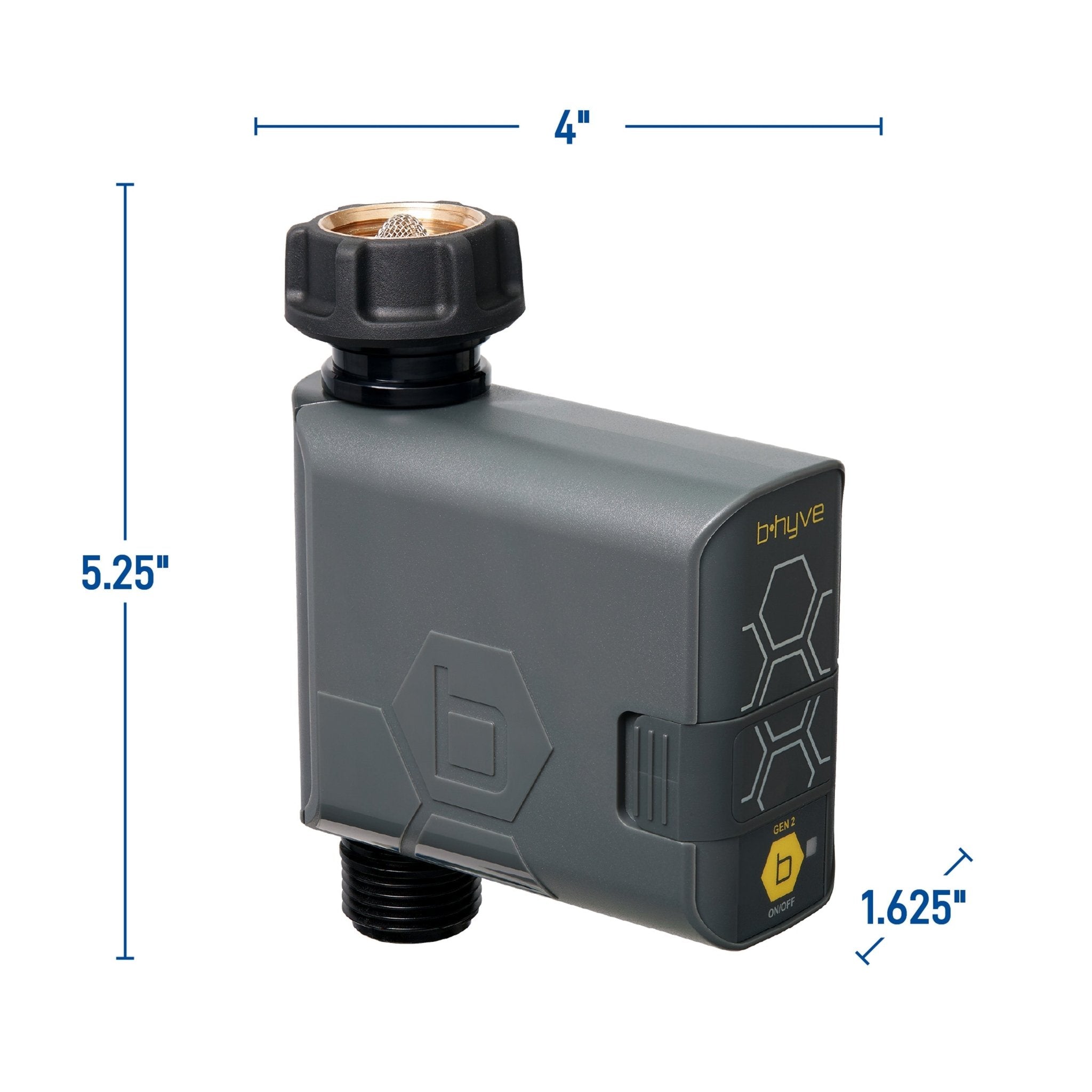 B-hyve Bluetooth 1-Outlet Hose Faucet Timer | Retail Packaging | 21205 - Cheeky Garden