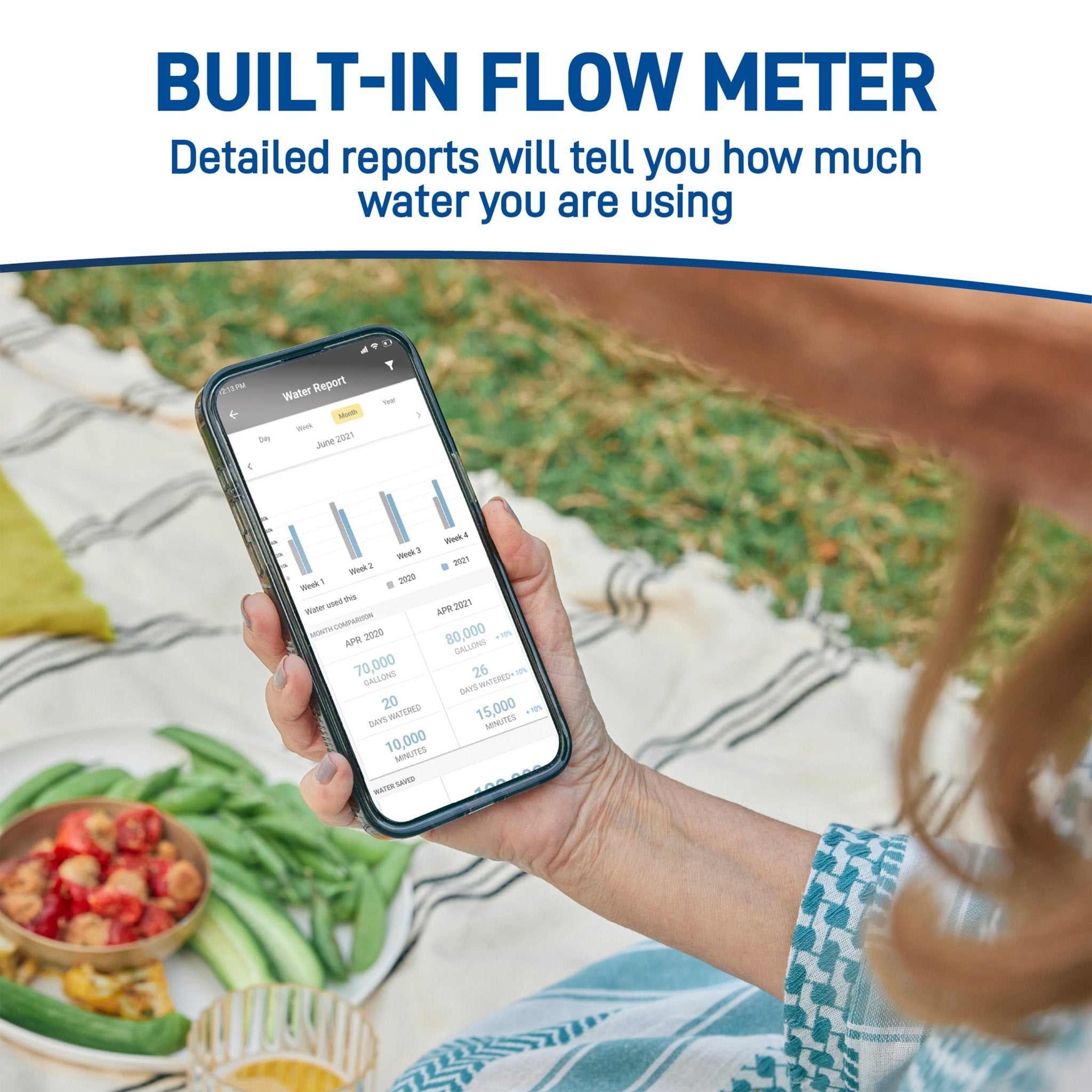 B-hyve Bluetooth 1-Outlet Hose Faucet Timer | Retail Packaging | 21205 - Cheeky Garden