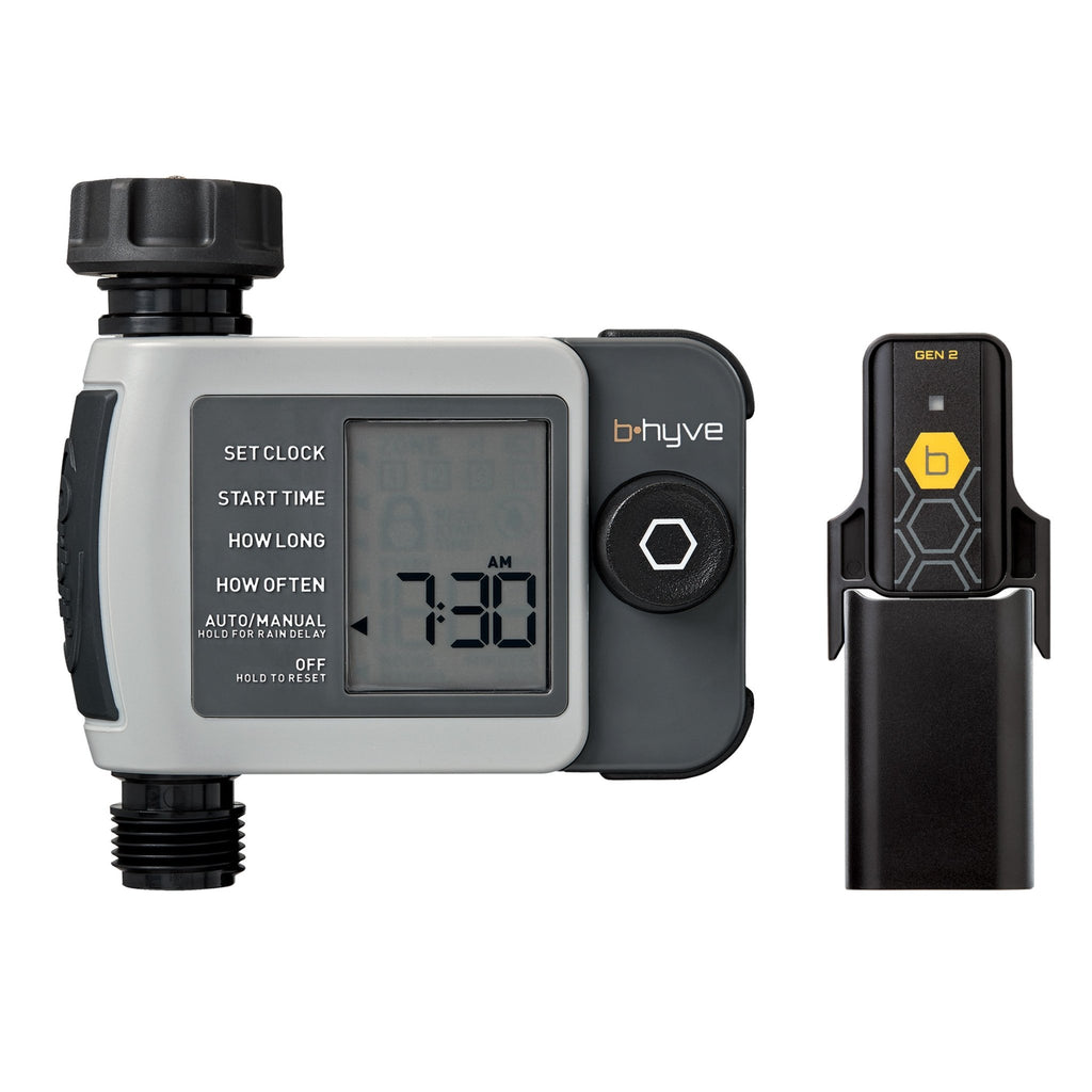 B-hyve XD Bluetooth 1-Outlet Hose Faucet Timer w/Hub | 24516 - Cheeky Garden