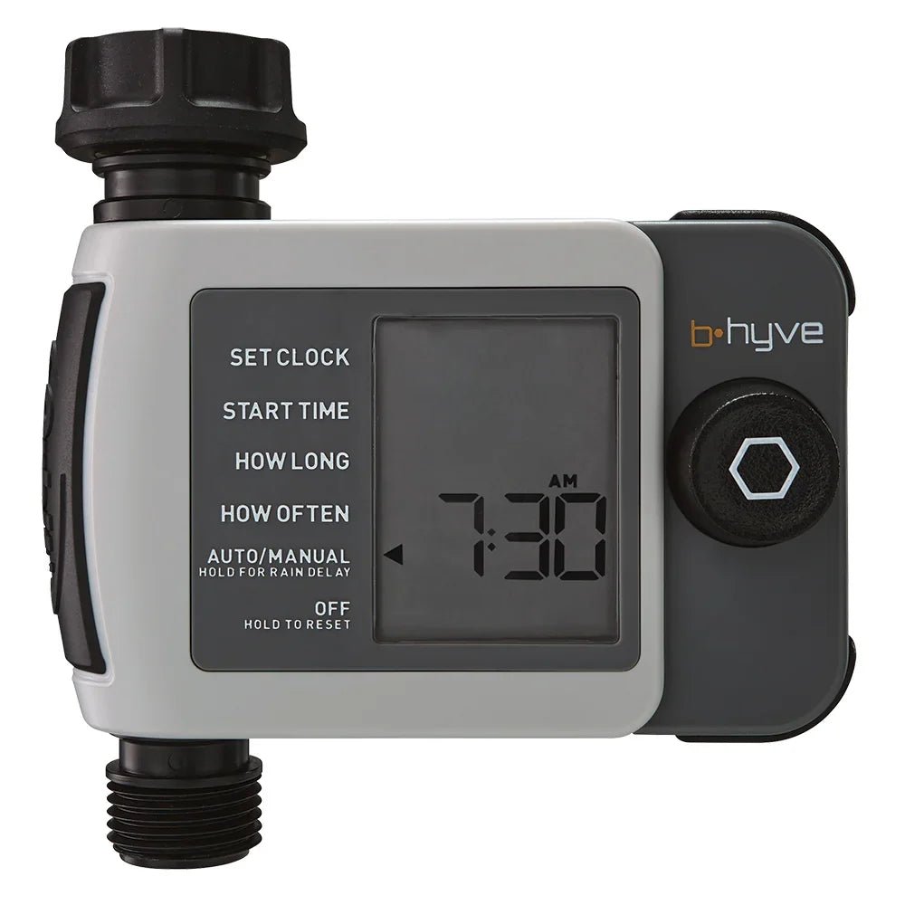 B-hyve XD Bluetooth 1-Outlet Hose Faucet Timer with B-hyve Flood Sensors | 71103 - Cheeky Garden