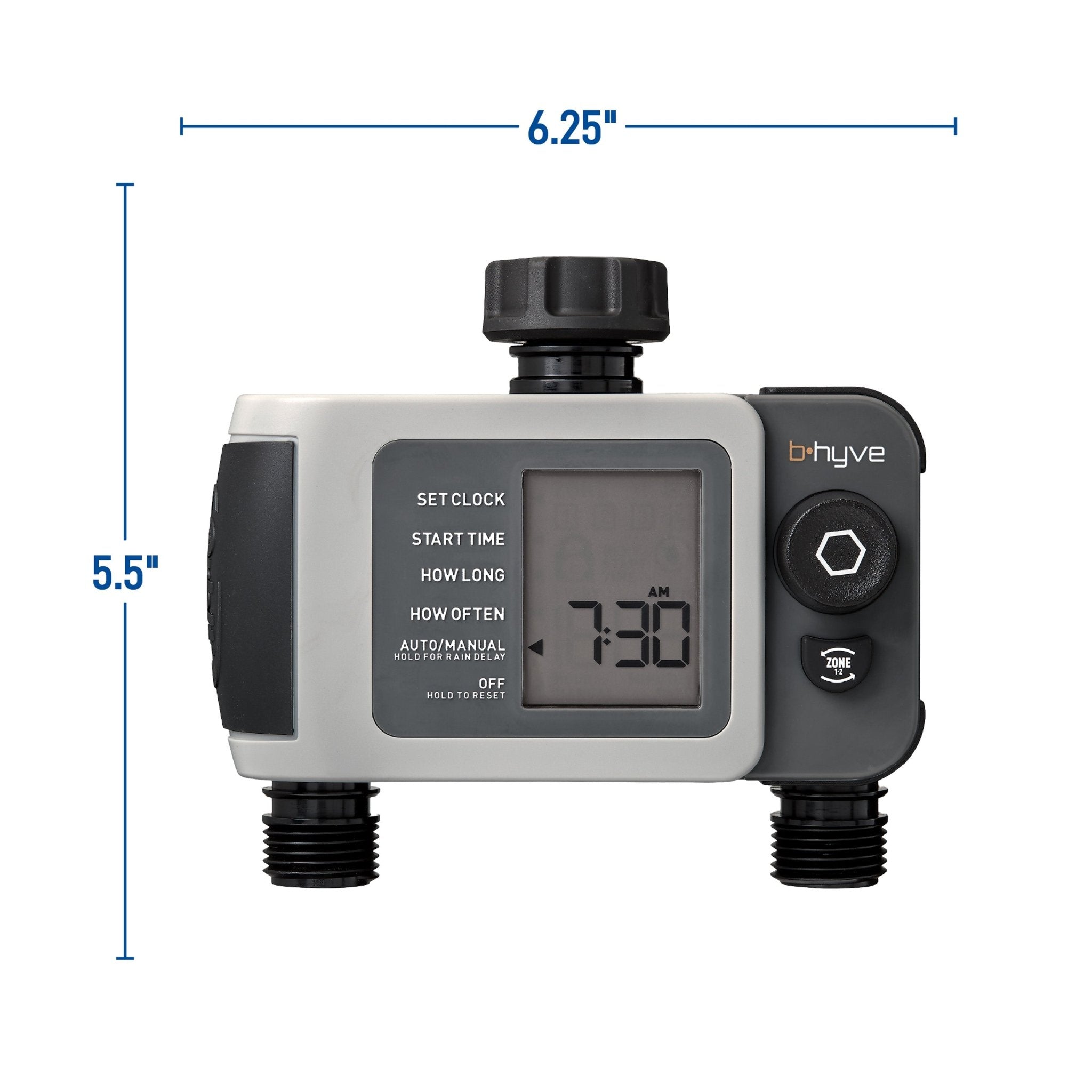 B-hyve XD Bluetooth 2-Outlet Hose Faucet Timer | 24632 - Cheeky Garden