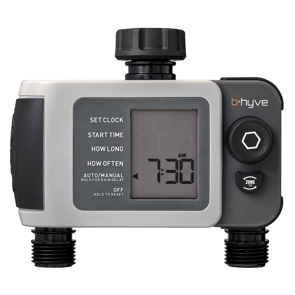 B-hyve XD Bluetooth 2-Outlet Hose Faucet Timer | 24632 - Cheeky Garden