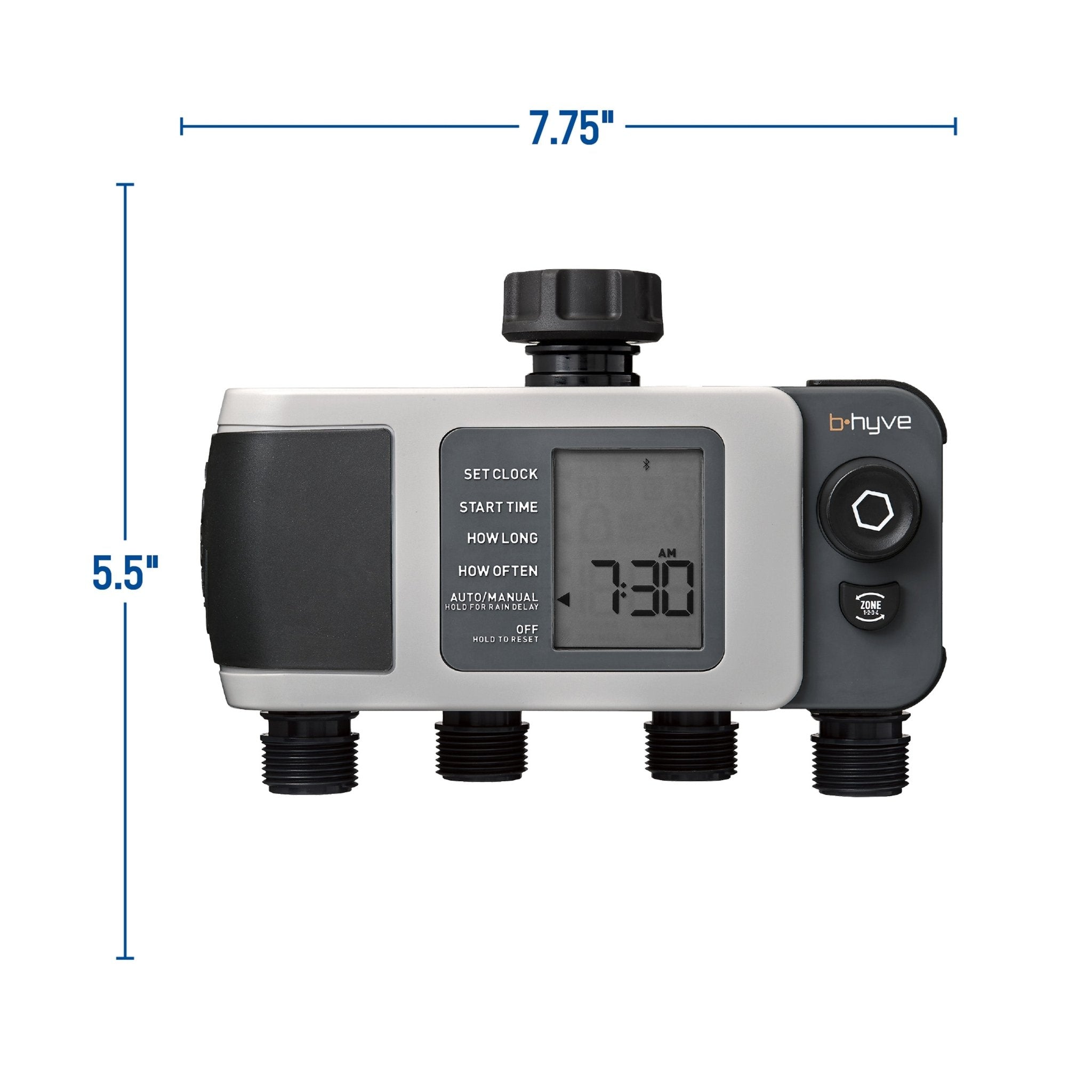 B-hyve XD Bluetooth 4-Outlet Hose Faucet Timer | 24634 - Cheeky Garden