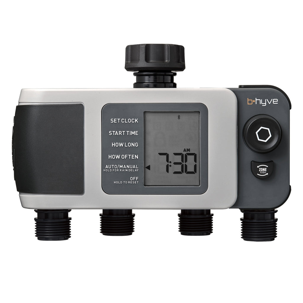 B-hyve XD Bluetooth 4-Outlet Hose Faucet Timer | 24634 - Cheeky Garden