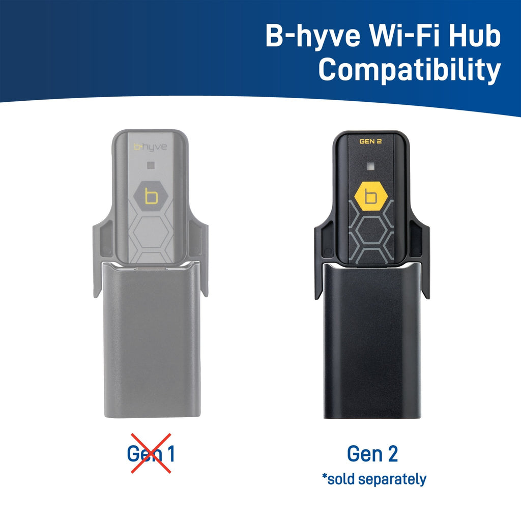 B-hyve XD Bluetooth 4-Outlet Hose Faucet Timer w/Hub | 24639 - Cheeky Garden