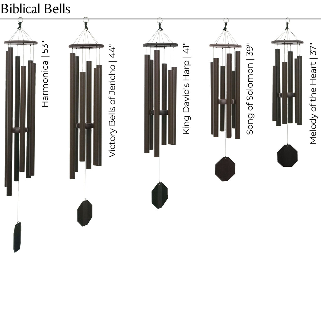 Biblical Bells Series Wind Chimes - Cheeky Garden