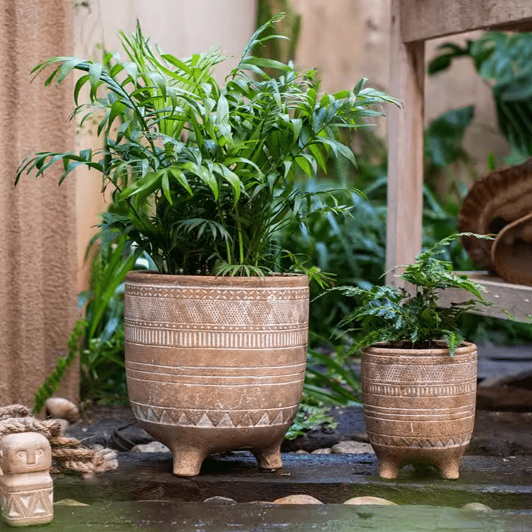 Bohemian Red Clay Planter - Cheeky Garden