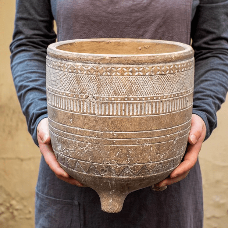 Bohemian Red Clay Planter - Cheeky Garden