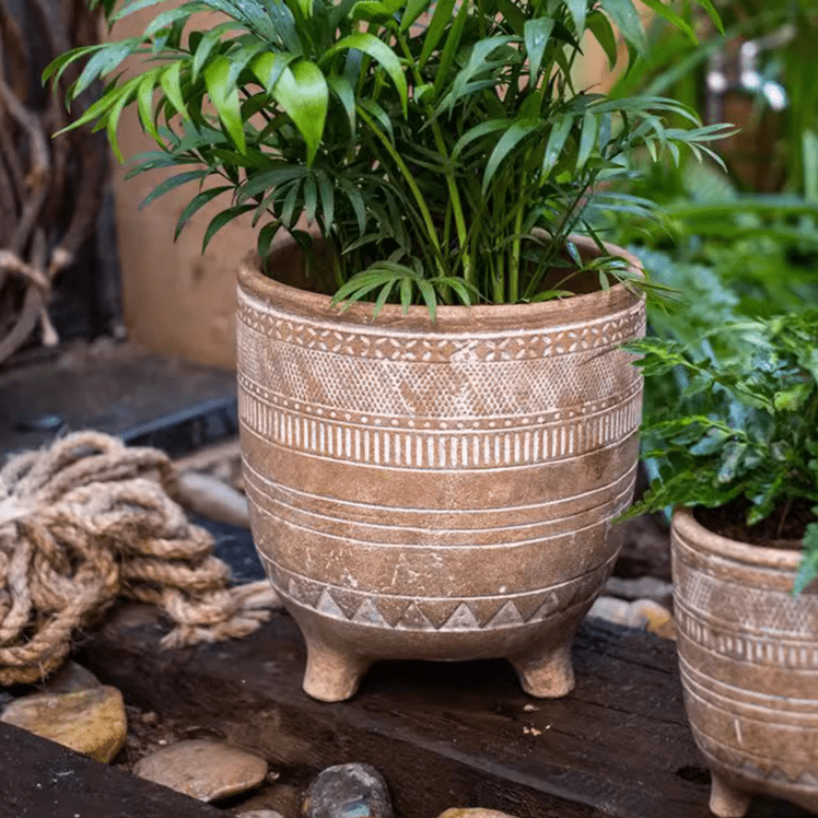 Bohemian Red Clay Planter - Cheeky Garden