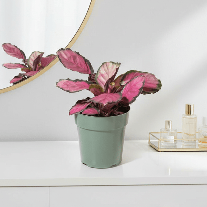 Calathea Rosy Pink Prayer Plant (Calathea Roseopicta) - Cheeky Garden