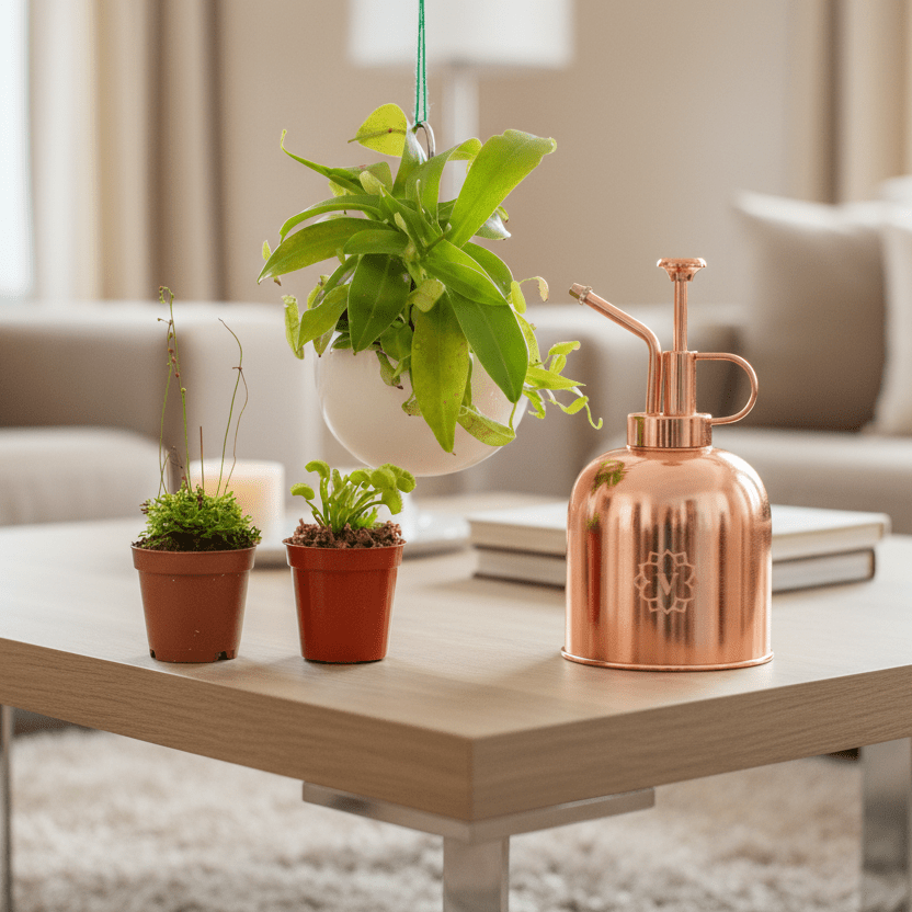 Carnivorous Plant Bundle – Nepenthes, Venus Fly Trap & Pink Sundew - Cheeky Garden