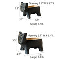 Cat Shape Small Planter in Concrete - Cheeky Garden