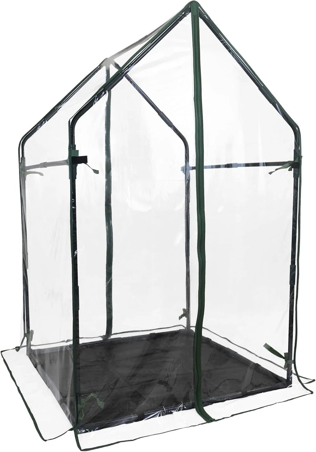 Cedar Raised Garden Bed with Greenhouse Cover - Cheeky Garden
