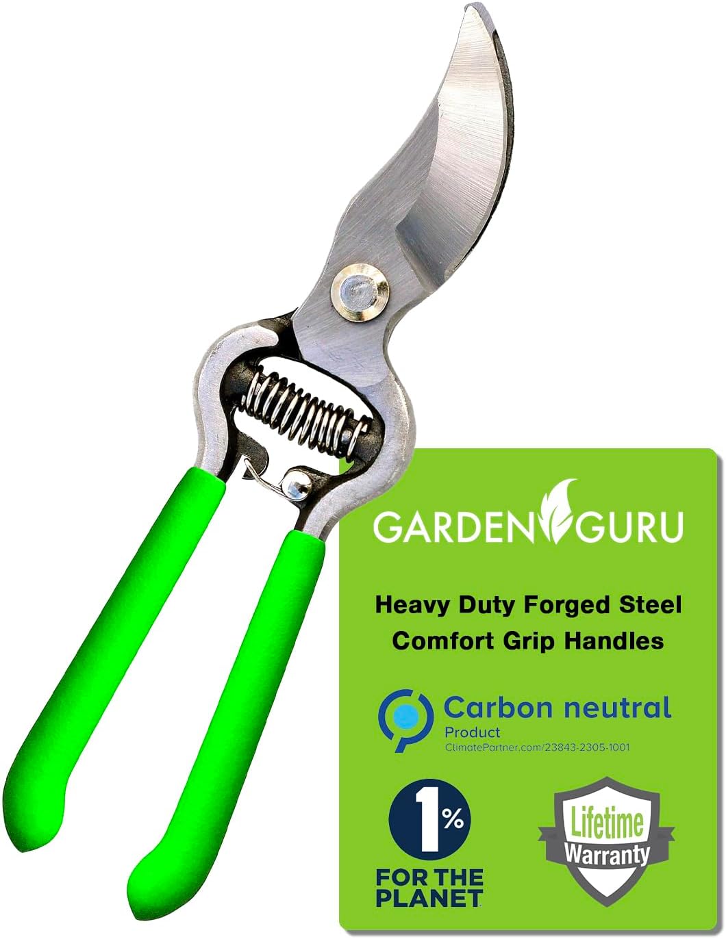 Classic Bypass Pruning Shears Clippers (Green) - Cheeky Garden