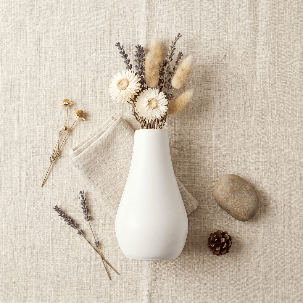 Classic Milk Bottle Vase – Gypsum White 5" - Cheeky Garden