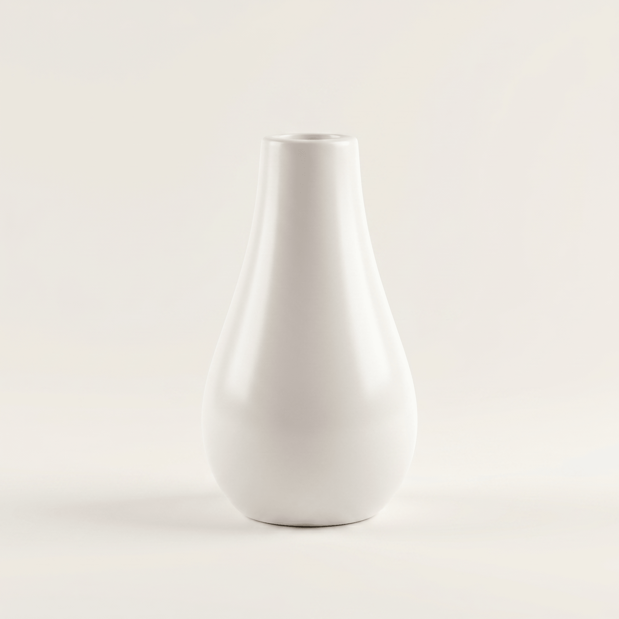 Classic Milk Bottle Vase – Gypsum White 5" - Cheeky Garden