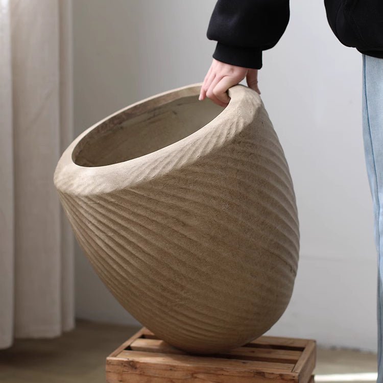 Comtemporary Swirl Planter - Cheeky Garden