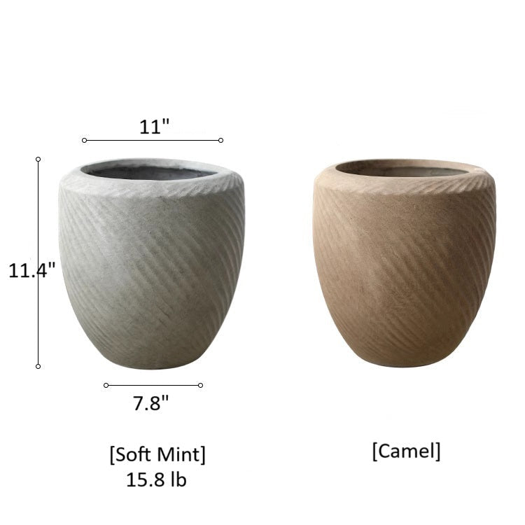 Comtemporary Swirl Planter - Cheeky Garden