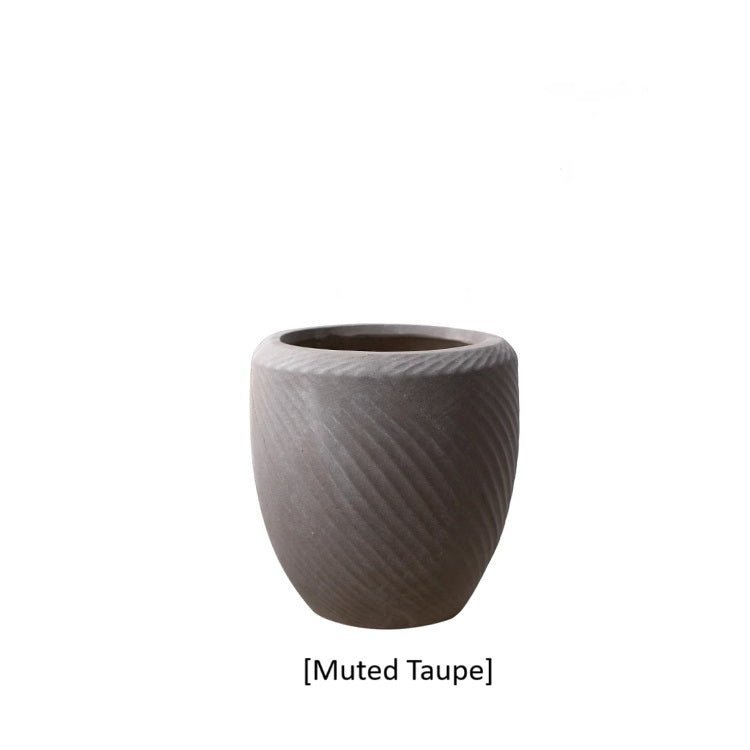 Comtemporary Swirl Planter - Cheeky Garden