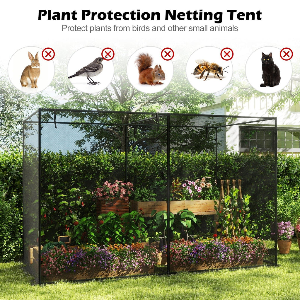 Crop Cages with 6 Ground Nails for Garden Plant - Cheeky Garden