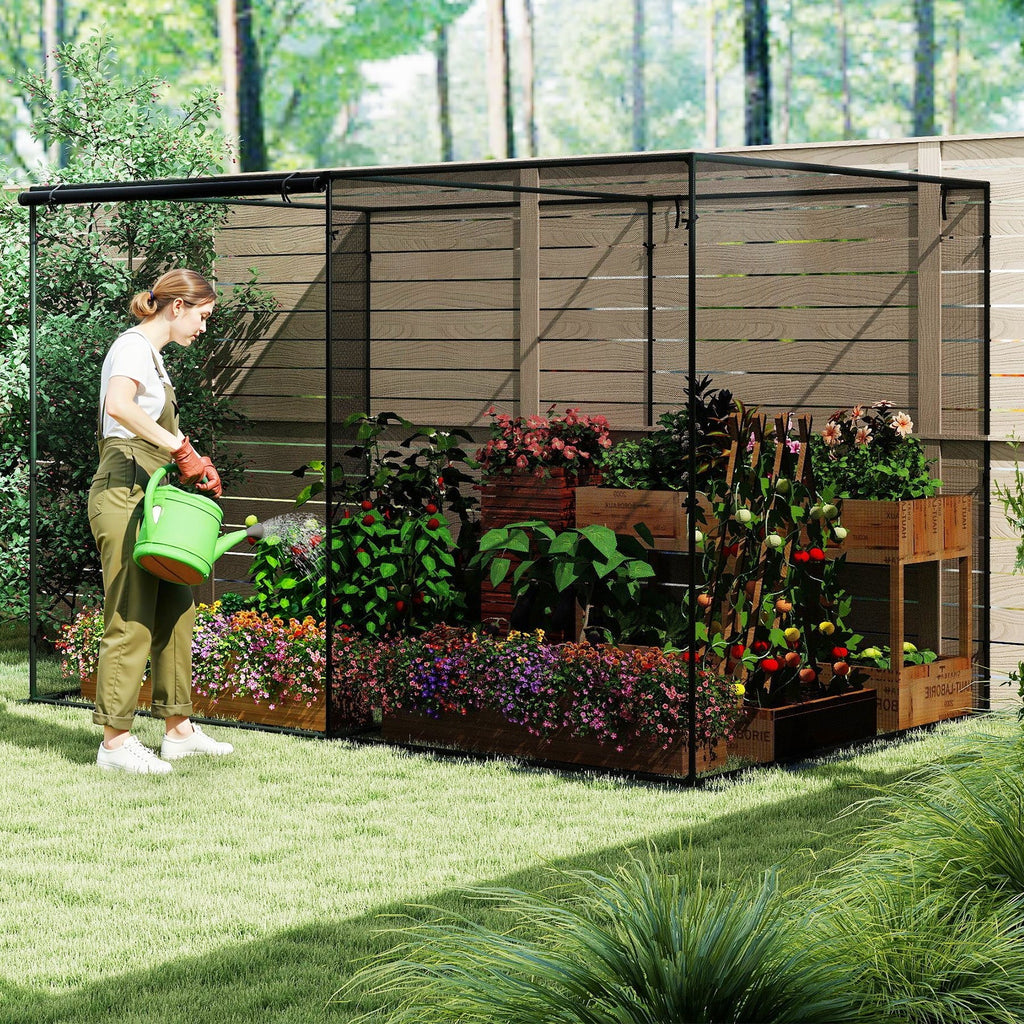 Crop Cages with 6 Ground Nails for Garden Plant - Cheeky Garden