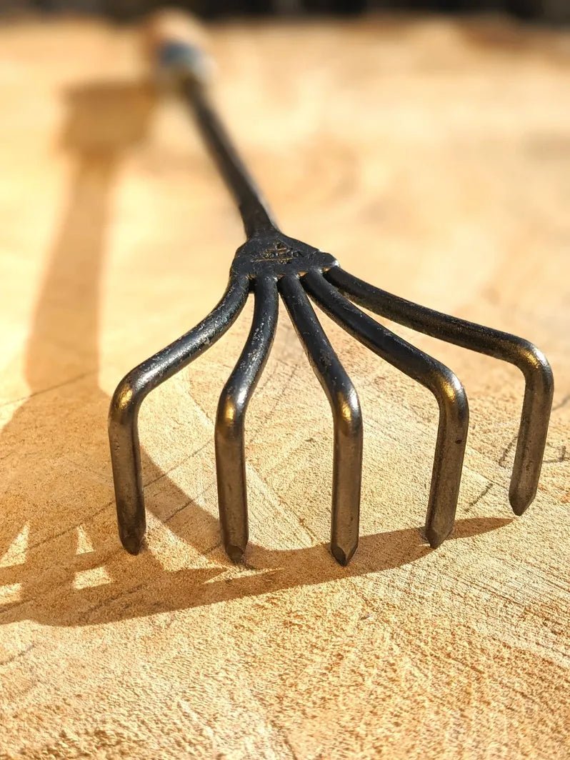 Crow's Foot Garden Tool, Hand Forged "The Claw" - Cheeky Garden