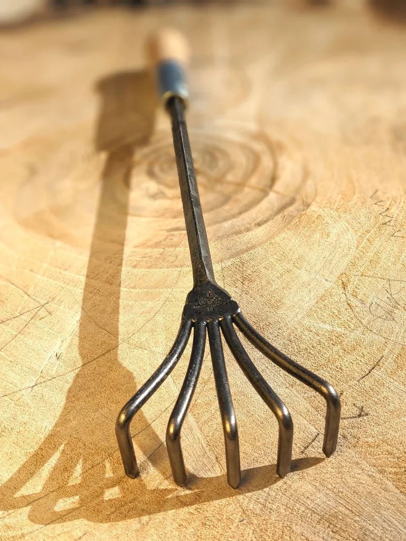Crow's Foot Garden Tool, Hand Forged "The Claw" - Cheeky Garden