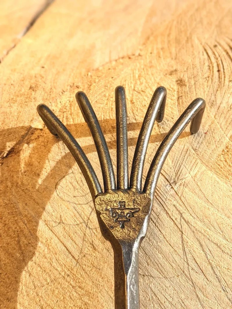 Crow's Foot Garden Tool, Hand Forged "The Claw" - Cheeky Garden