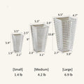 Crystal-Cut Look Glass Vase - Cheeky Garden