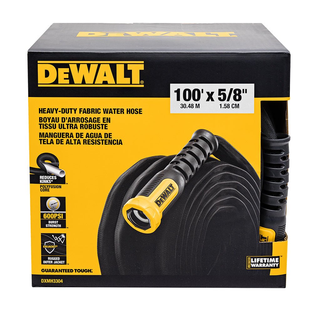 DEWALT® 100 FT. Heavy-Duty Professional Grade Fabric Hose DXMH3304 - Cheeky Garden