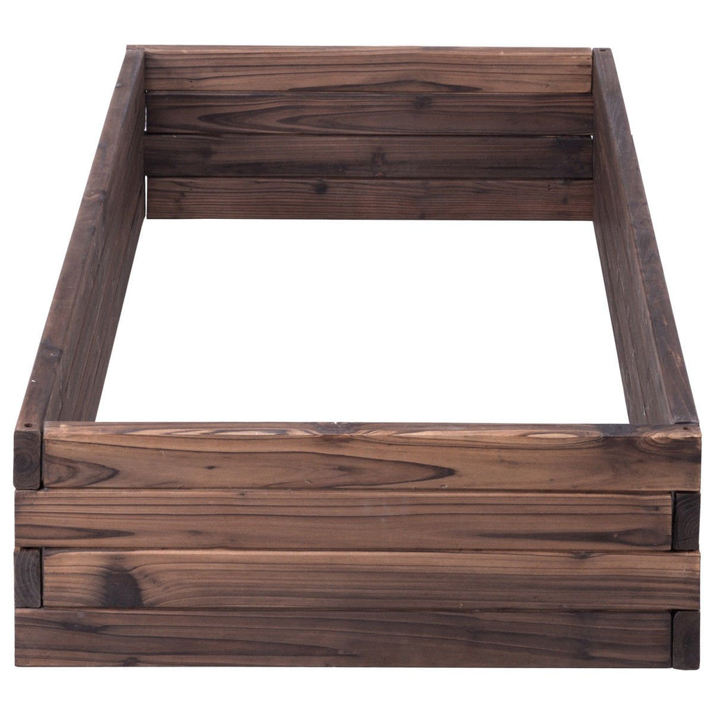 Elevated Wooden Garden Planter Box Bed Kit - Cheeky Garden