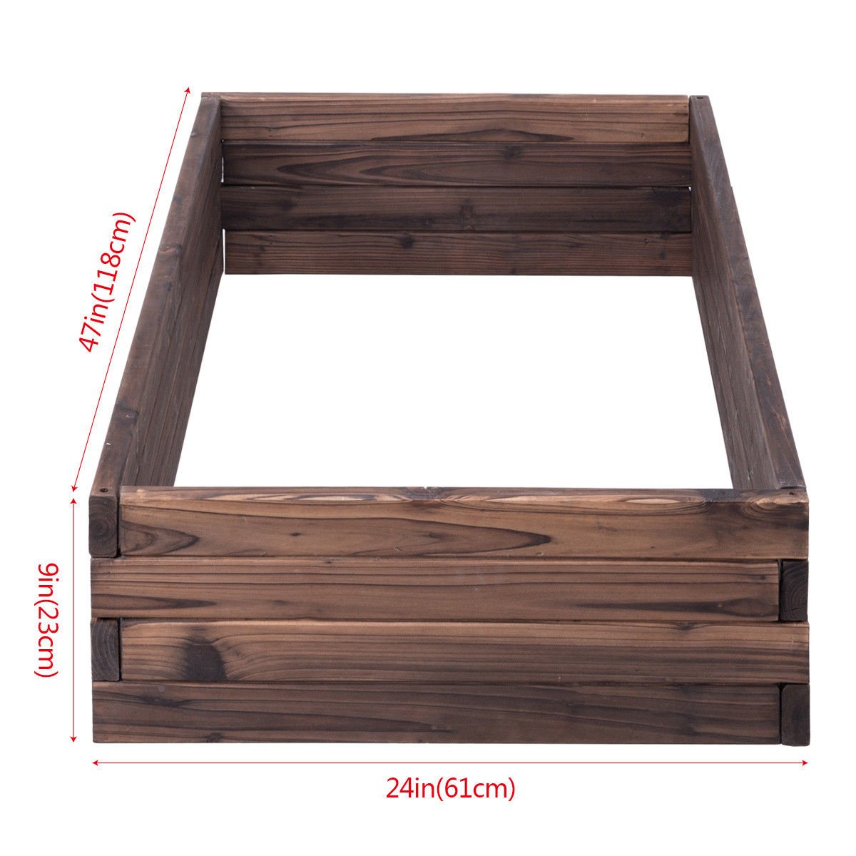 Elevated Wooden Garden Planter Box Bed Kit - Cheeky Garden