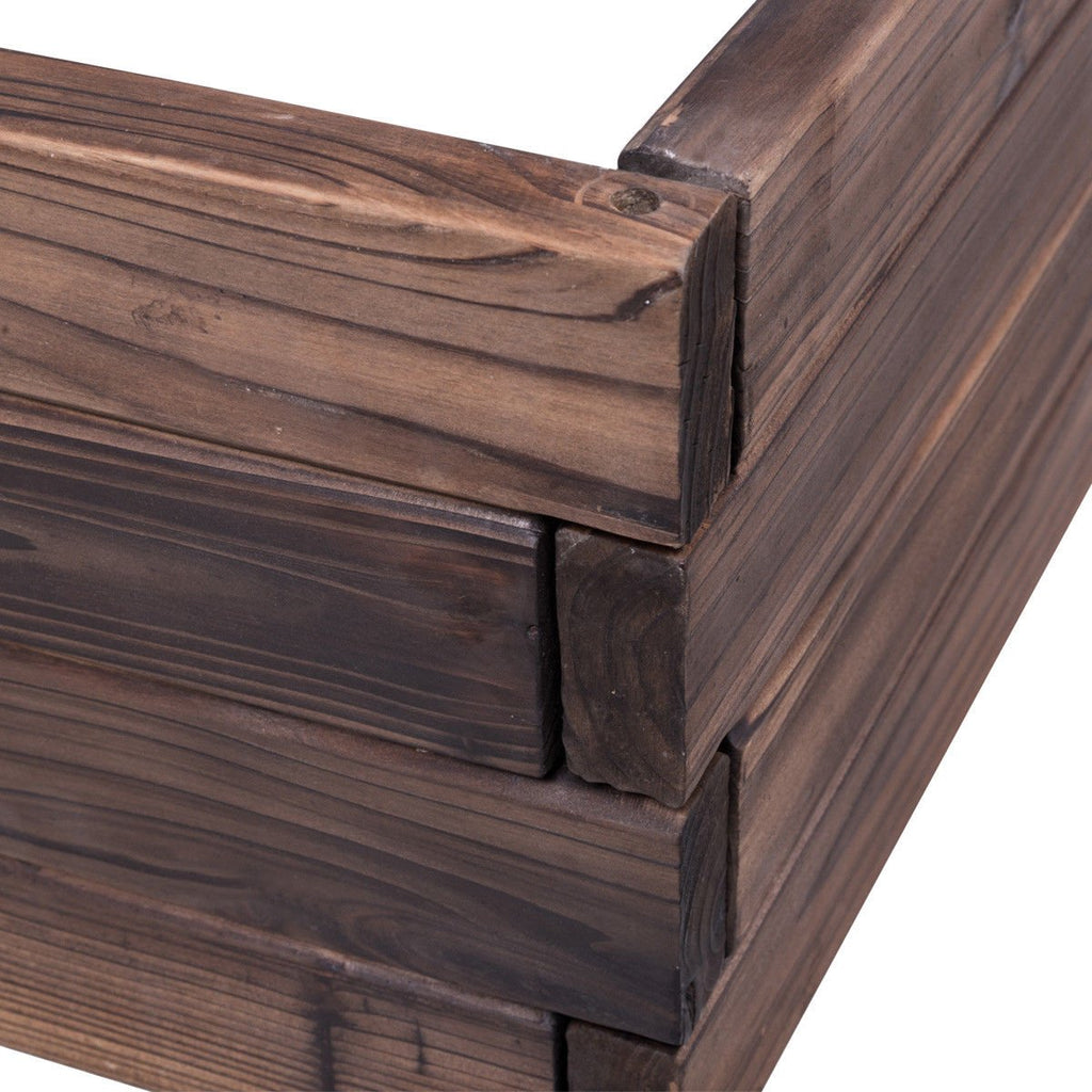 Elevated Wooden Garden Planter Box Bed Kit - Cheeky Garden