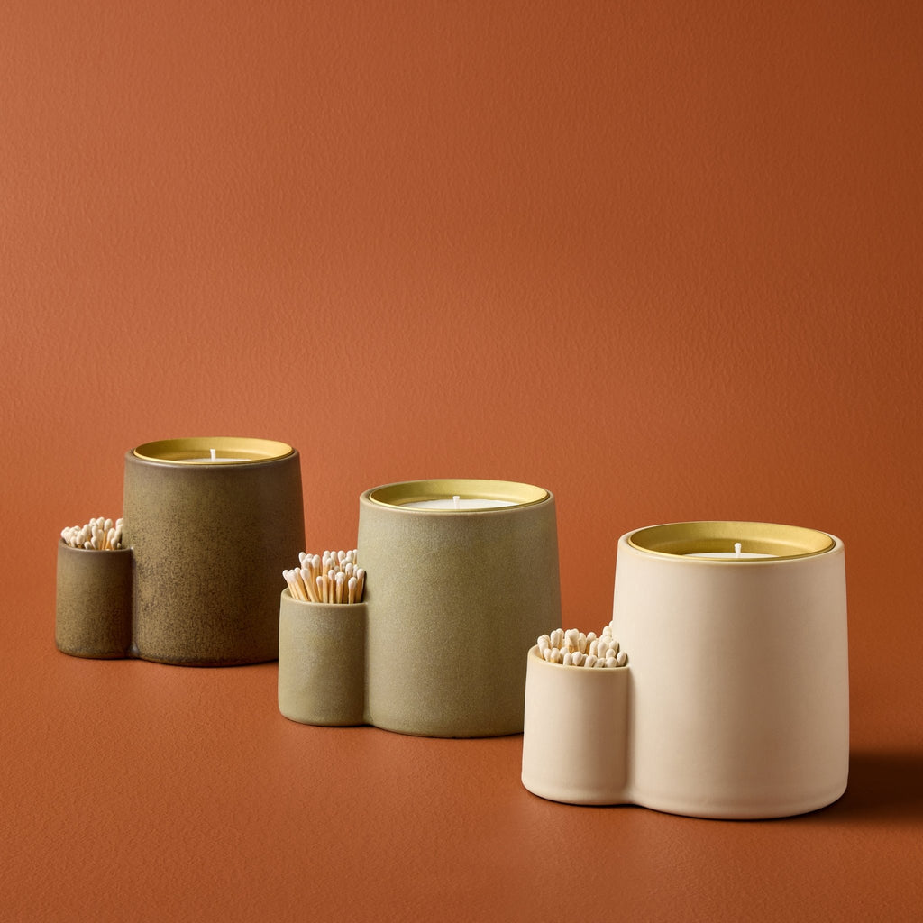 Ember Earth Candle + Planter - Cheeky Garden