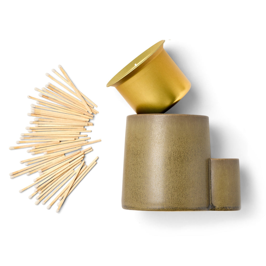 Ember Earth Candle + Planter - Cheeky Garden