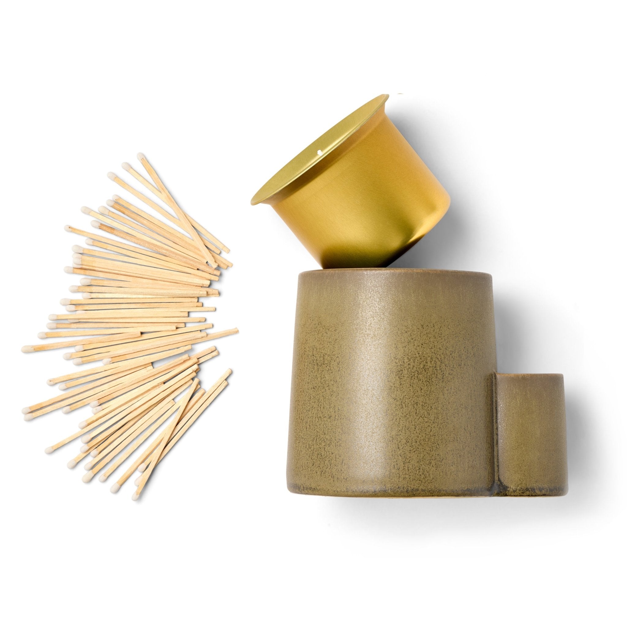 Ember Earth Candle + Planter - Cheeky Garden