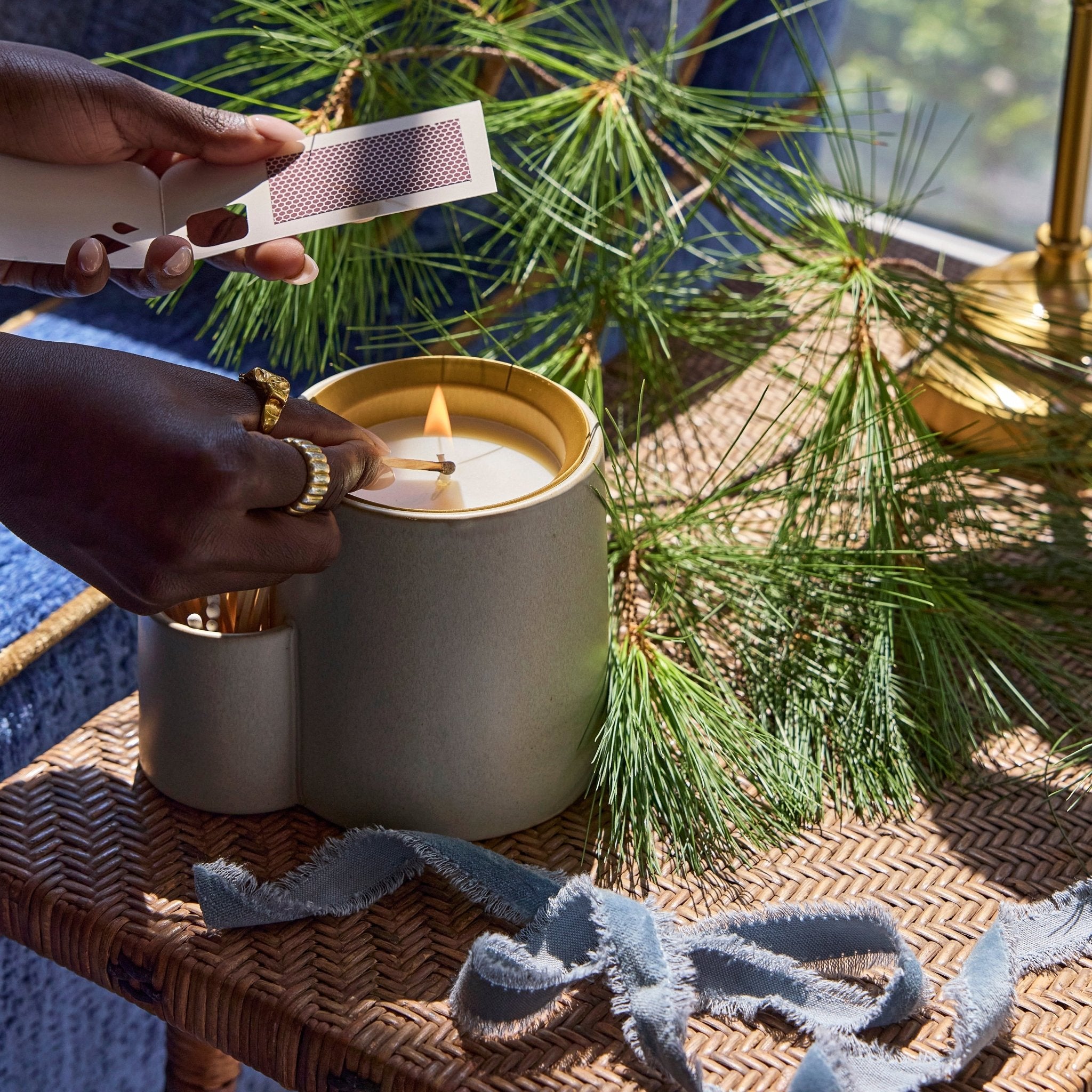 Ember Earth Candle + Planter - Cheeky Garden