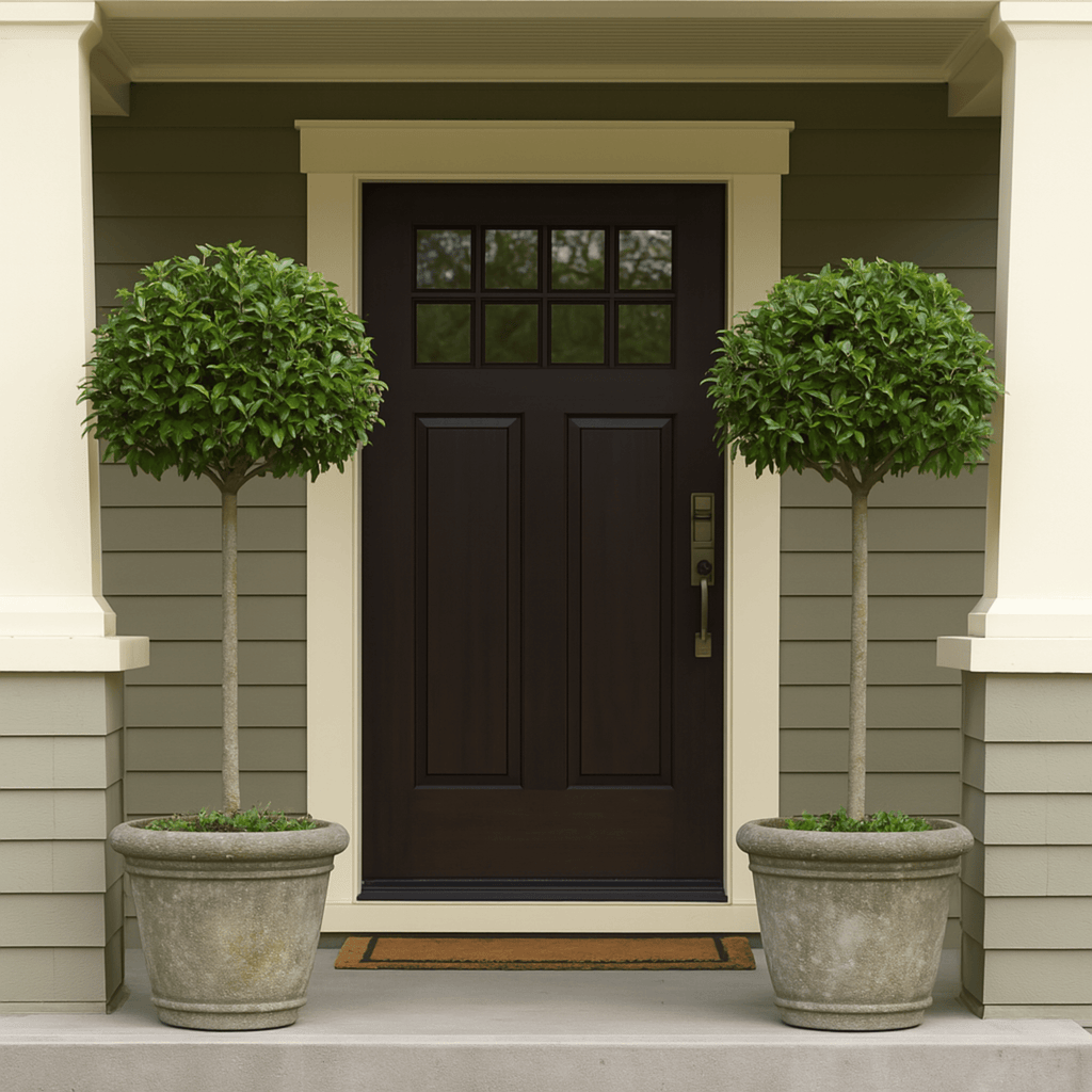 English Laurel Topiary (Single Ball) - Cheeky Garden