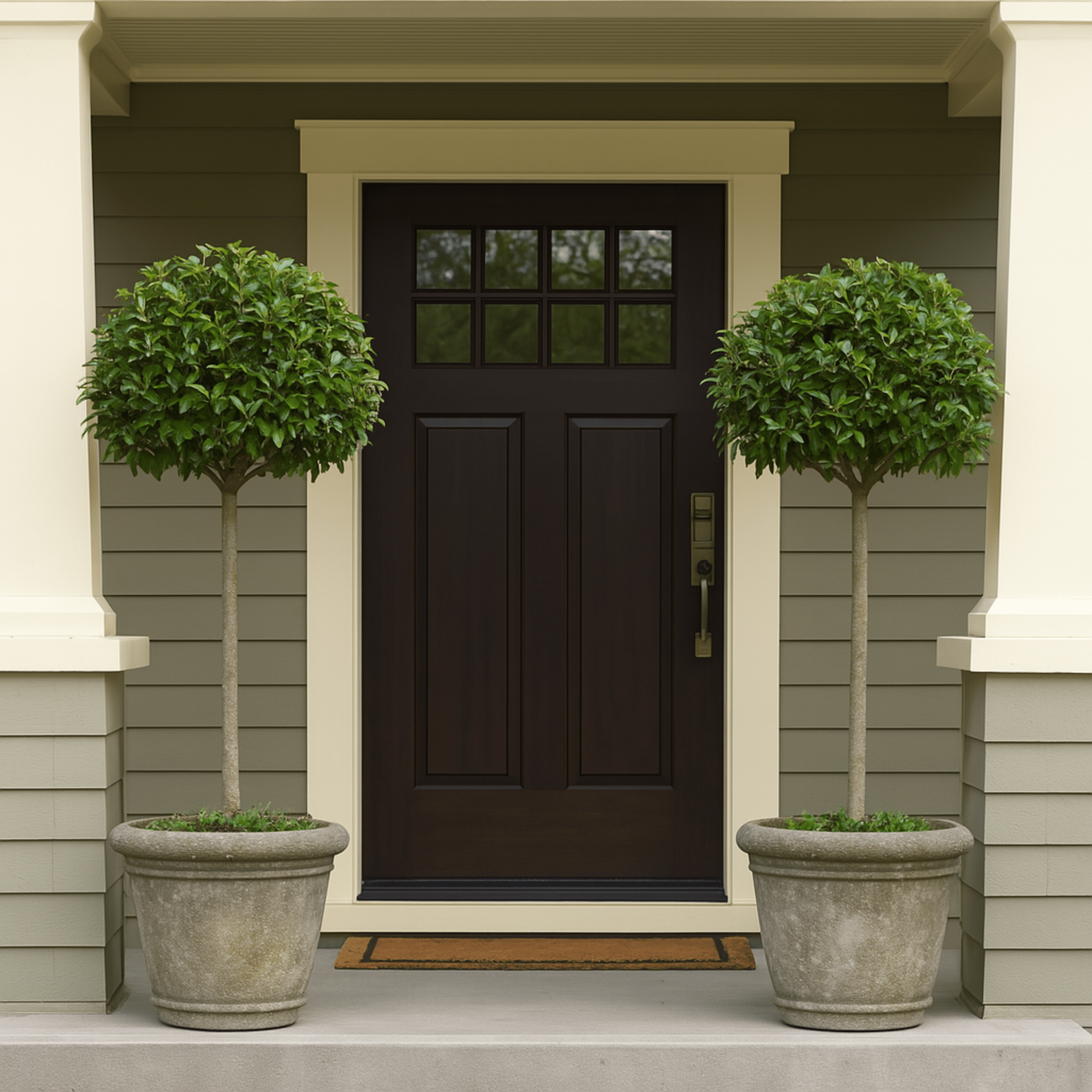 English Laurel Topiary (Single Ball) - Cheeky Garden